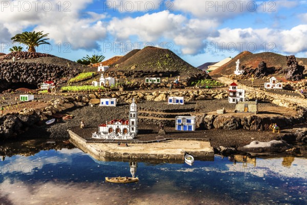 2016, Lanzarote, ESP, Spain, Canary Islands, Canary Islands, Atlantic Ocean, Lanzarote, biosphere reserve, volcano, volcanism, volcanic island, island, nativity scene scene, Christmas, recording date, Europe