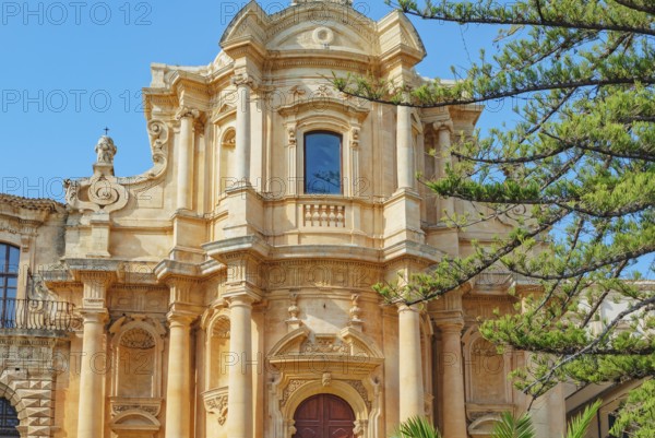 San Domenico church, Noto Valley, Sicily, Italy, Europe