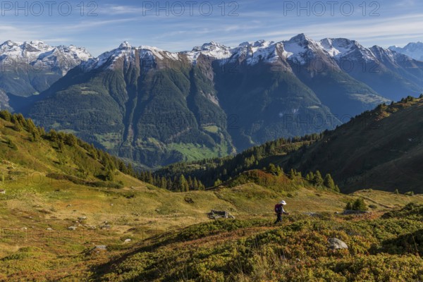 Bettmeralp, mountain landscape, tourism, hike, hiking, journey, Valais, Switzerland, Europe