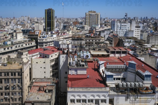 Buenos Aires, Argentina, view from the Mirador Guemes Gallery in the pedestrian zone Florida in the city centre not far from the Plaza de Mayo, South America