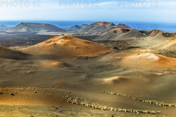 2016, Timanfaya National Park, Lanzarote, Fire Mountains of Timanfaya National Park, Montanas del Fuego, ESP, Spain, Canary Islands, Canary Islands, Atlantic Ocean, Lanzarote, biosphere reserve, volcano, volcanism, volcanic island, lava fields, island, recording date, Europe