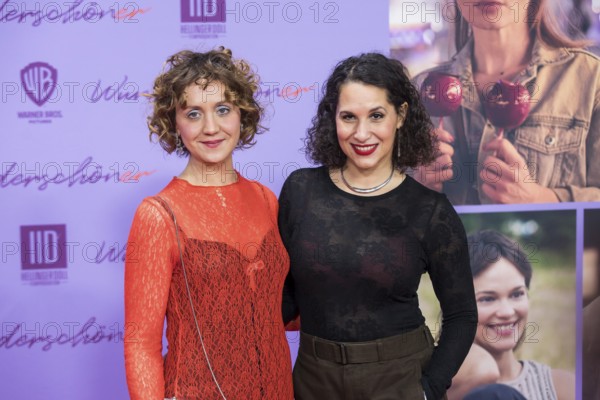 Anne Christine Römeth and Chryssanthi Kavazi at the premiere of the film Wunderschöner at Berlin's Zoo Palast on 4 February 2025