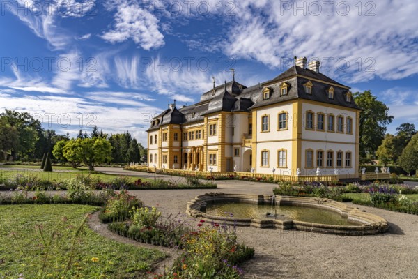 Veitshöchheim Palace and Rococo Court Garden, Lower Franconia, Bavaria, Germany, Europe