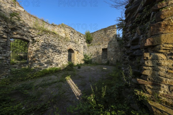 Wetter an der Ruhr, North Rhine-Westphalia, Germany - Wetter Castle in the historic old town of Wetter an der Ruhr