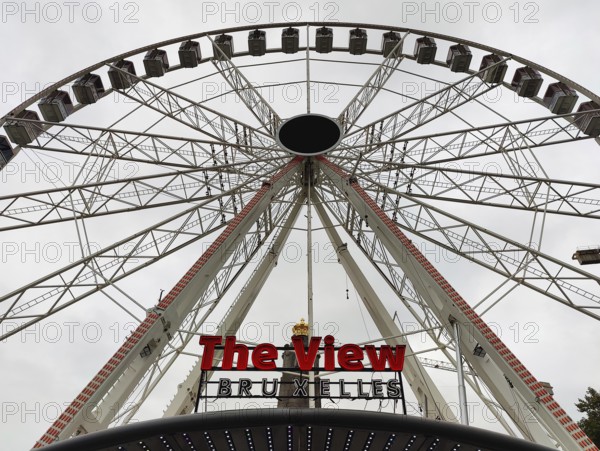 Ferris wheel The View Bruxelles, Brussels, Belgium, Europe