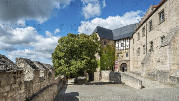 Neuenburg Castle, Freyburg an der Unstrut, Saxony-Anhalt, Germany, Europe