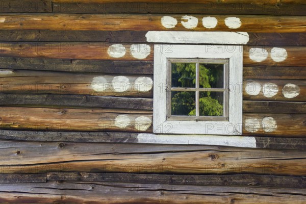Museum of slovak village in Jahodnícky Hory, east of Martin, Slovakia. The Village Museum is the largest of its kind in Slovakia. On an area of 15.5 hectares there are143 exhibits of Slovak folk architecture from northwest Slovakia