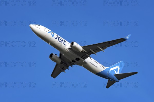 Aircraft AJet, TC-JHC, Boeing 737-800