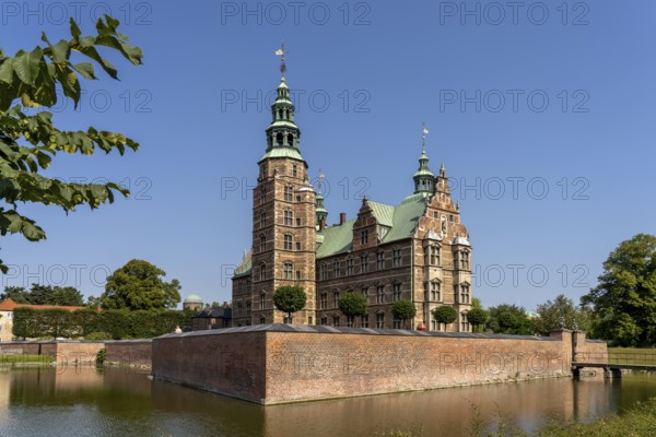 Rosenborg Castle in Copenhagen, Denmark, Europe