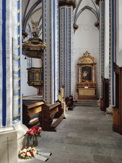 Interior view of the Namen-Jesu-Kirche, Bonn, North Rhine-Westphalia, Germany, Europe