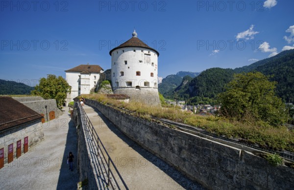 Wallachenbastion, medieval fortress Kufstein with the museum, Kufstein, Tyrol, Austria, Europe