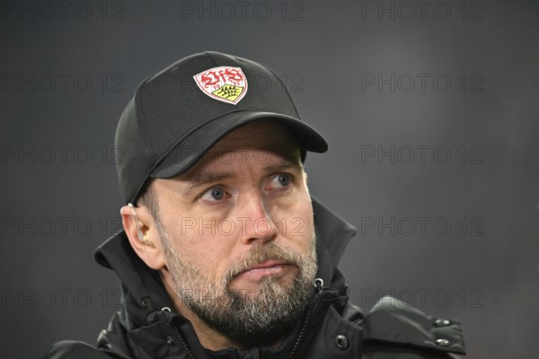 Coach Sebastian Hoeneß VfB Stuttgart Portrait DFB-Pokal, MHPArena, MHP Arena Stuttgart, Baden-Württemberg, Germany, Europe