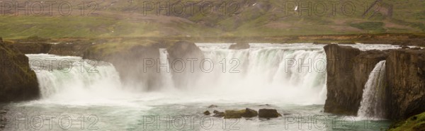 Goðafoss waterfall in northern Iceland