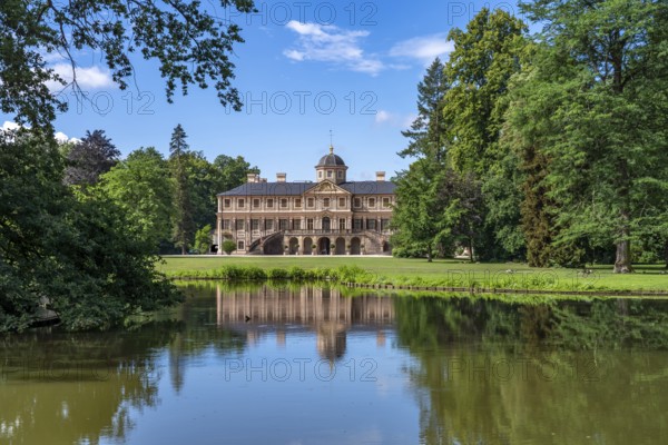 Park and Favorite Palace in Rastatt, Baden-Württemberg, Germany, Europe