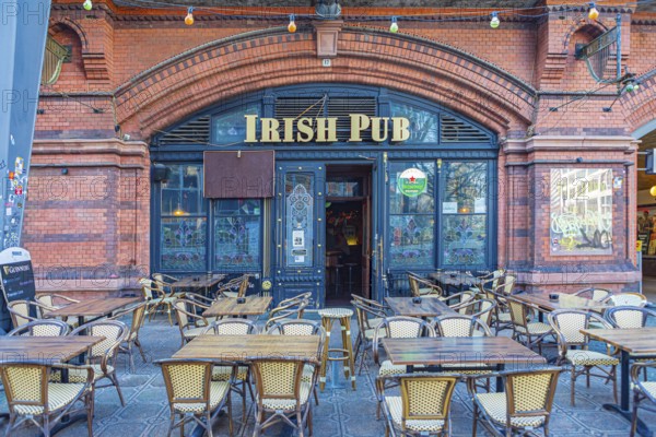 Irish pub on Henriette-Herz-Platz in Berlin, Germany, Europe