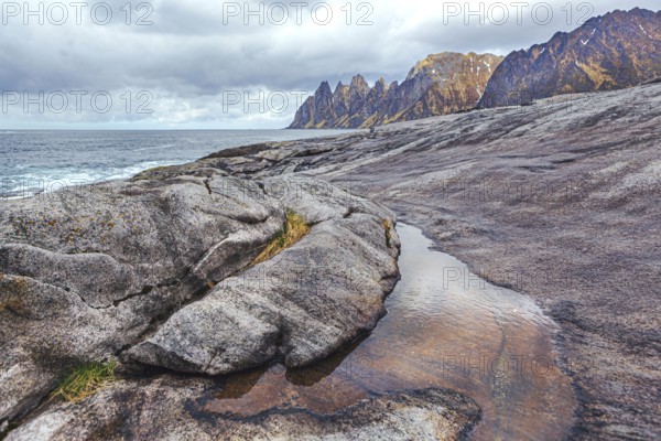Tungeneset picnic on the island of Senja in Norway