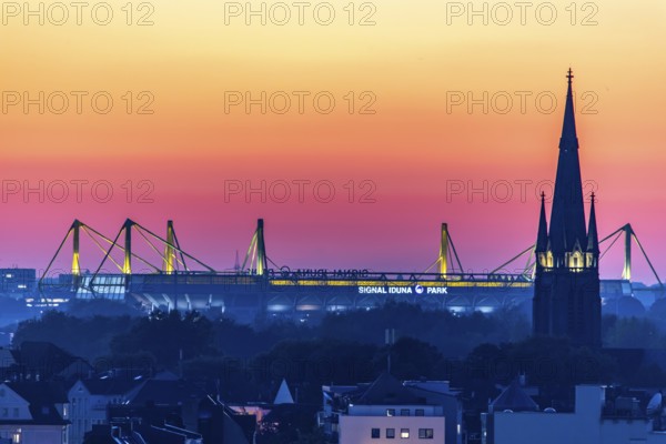 Dortmund, BVB Station, Borussia Dortmund, Signal Iduna Park, Dortmund, North Rhine-Westphalia, Germany, Europe