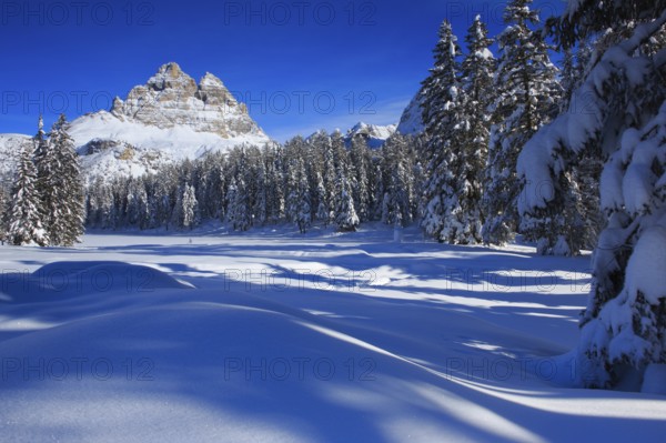 Three Peaks, Dolomites, South Tyrol, Italy, Europe