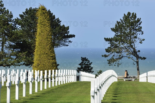 The Normandy American Cemetery and Memorial is a World War II cemetery and memorial in Colleville-sur-Mer, Normandy, France, Europe