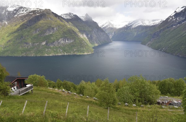 The Geirangerfjord in Norway