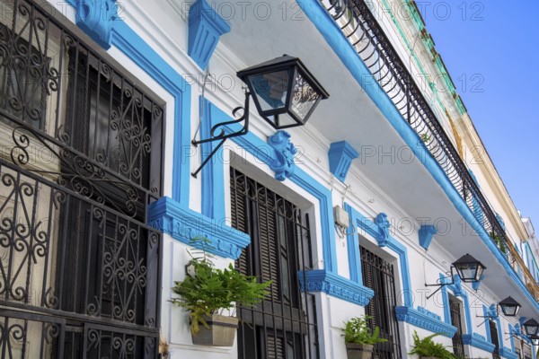 Colorful Old Havana streets in historic center Havana Vieja near Paseo El Prado and Capitolio.