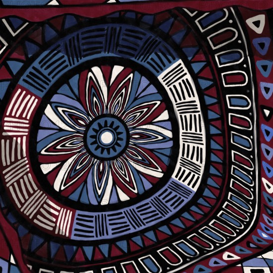 Ethnic art tribal style background. Texture art graphic print design, wallpaper.