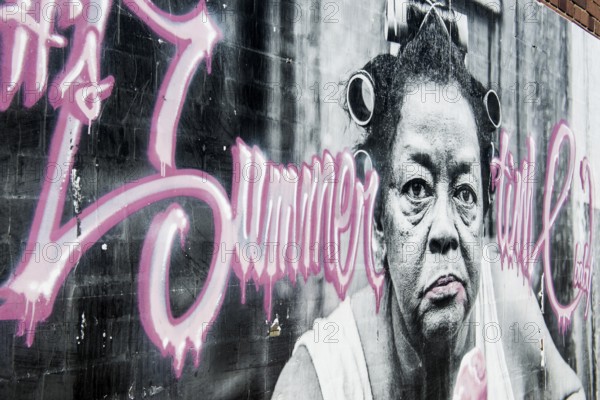 Straßenkunst, Graffiti, Williamsburg, Brooklyn, New York City, New York, USA, North America