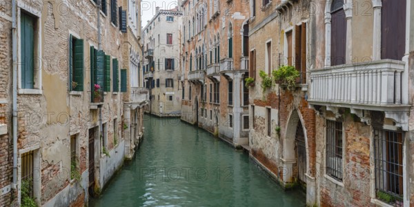 Old Town Canal, Venice, Veneto, Italy, Europe