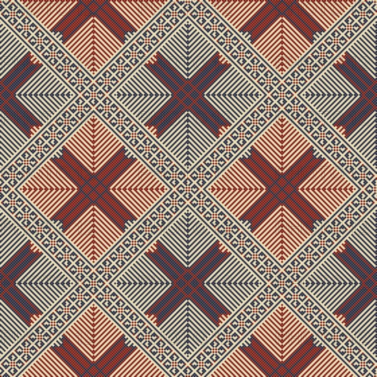 Embroidery Tatreez pattern, Palestinian fashion vector ornament