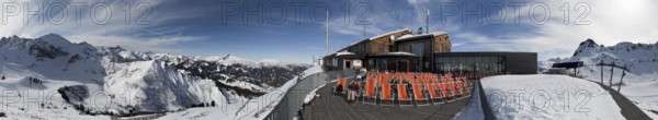 Ski Resort Fellhorn Kanzelwand Obersdorf Kleines Walsertal Panorama Germany