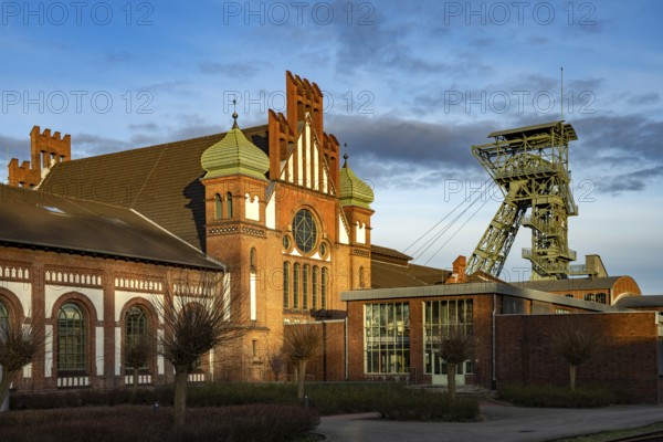 The disused coal mine and museum Zeche Zollern in Dortmund, part of the Route of Industrial Heritage in the Ruhr region, North Rhine-Westphalia, Germany, Europe