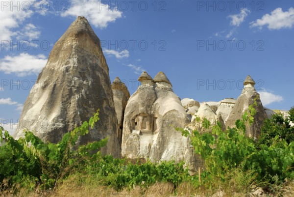 Tuff rock, Love Valley, Göreme, Cappadocia, Turkey, Asia