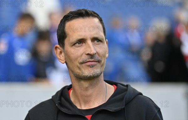 Coach Dino Toppmöller Eintracht Frankfurt SGE, Portrait, PreZero Arena, Sinsheim, Baden-Württemberg, Germany, Europe