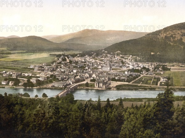 From Craigcoynach, Ballater, Scotland, Historic, digitally restored reproduction from a 19th century original, Record date not stated