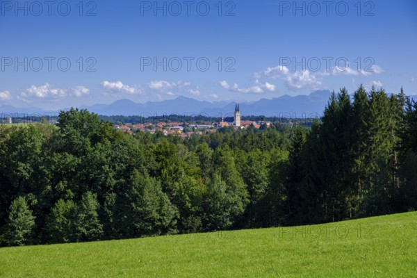 Pilgrimage Church of St. Mary's Assumption in Tuntenhausen, Upper Bavaria, Bavaria, Germany, Europe