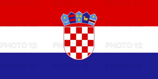 Flag of Croatia, Vector illustration