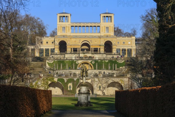 Orangery Palace, Unesco World Heritage Park Sanssouci, Potsdam, Brandenburg, Germany, Europe