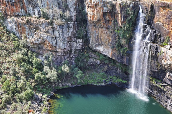 Berlin Falls an der Panorama Route, Mpumalanga, S