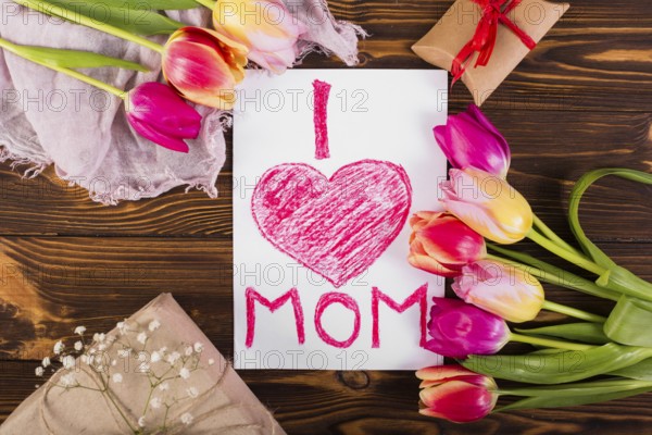 Mother s day composition items