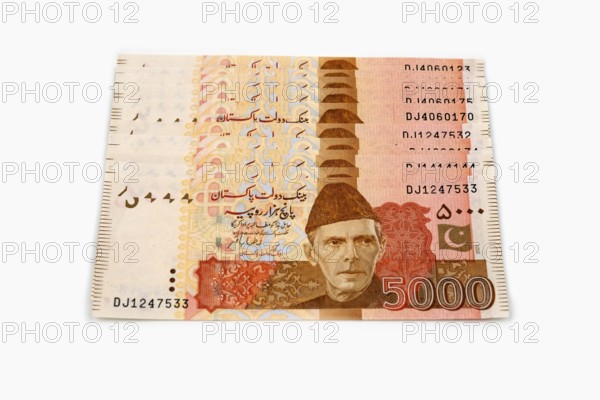 Currency notes in Pakistani Rupees