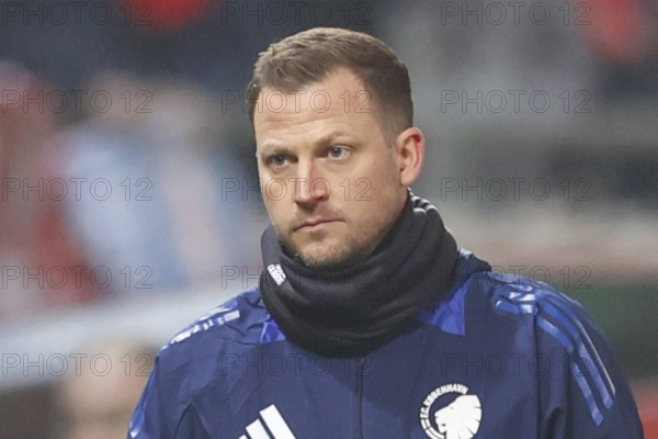 Germany: Football Conference League, Play-Offs - 1. FC Heidenheim-FC Copenhagen -Voith-Arena, Heidenheim: Coach Jacob NEESTRUP FC Copenhagen