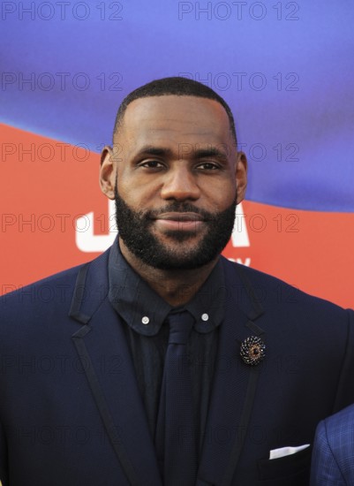 LeBron James at the Los Angeles premiere of 'Space Jam: A New Legacy' held at the Regal LA Live in Los Angeles on July 12, 2021
