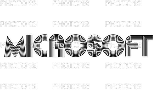 Microsoft Logo 1975, Technology, Old Logo from 1975
