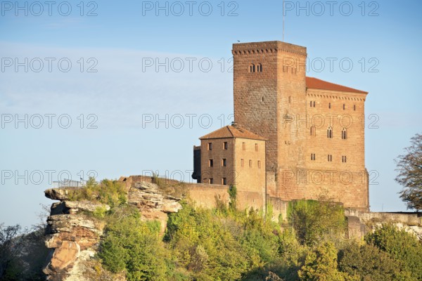 Trifels Castle, Annweiler am Trifels, Palatinate Forest, Rhineland-Palatinate, Palatinate, Germany, Europe