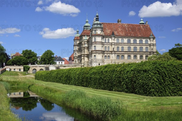 Europe, Germany, Mecklenburg-Western Pomerania, Güstrow, Güstrow Castle, built in the 16th century, Renaissance building, Güstrow, Mecklenburg-Western Pomerania, Germany, Europe