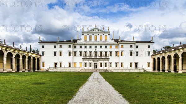 Villa Manin from the 17th century, residence of Ludovico Manin, the last Doge of Venice, Codroipo, Friuli, Italy, Codroipo, Friuli, Italy, Europe
