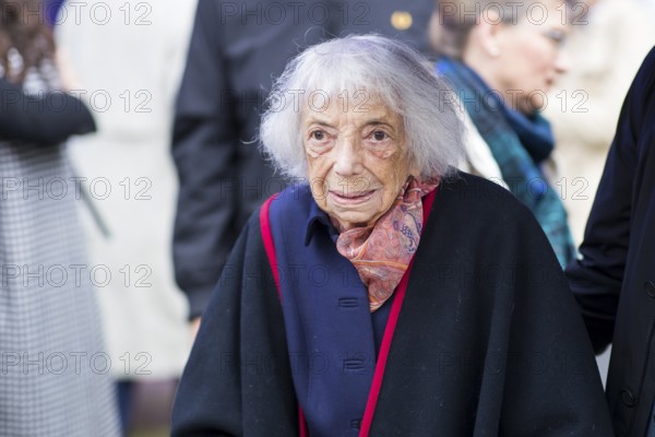 Margot Friedländer (Holocaust survivor) at the Federal President's Citizens' Festival in Bellevue Palace Gardens, Berlin, 13/09/2024