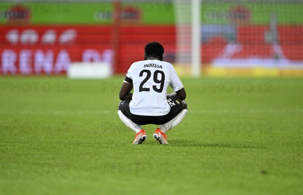 Zeidane Inoussa (29) BK Häcken is disappointed after the match, Voith-Arena, Heidenheim, Baden-Württemberg, Germany, Europe