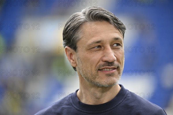 Coach Niko Kovac Borussia Dortmund BVB Portrait smiles PreZero Arena, Sinsheim, Baden-Württemberg, Germany, Europe
