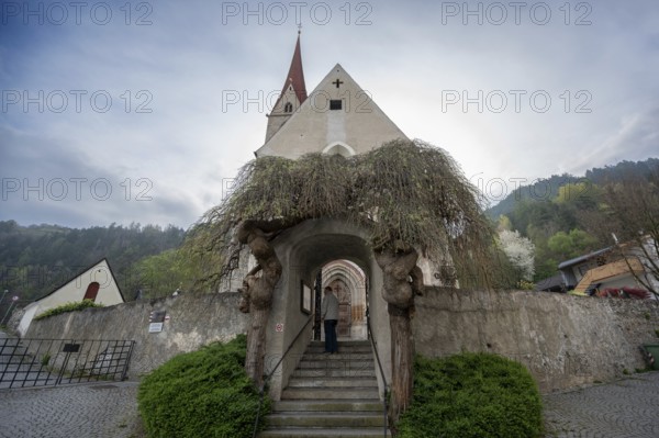 Maria am Sand parish church, 15th century, Vintlerweg, Milland, Province of Bolzano, South Tyrol